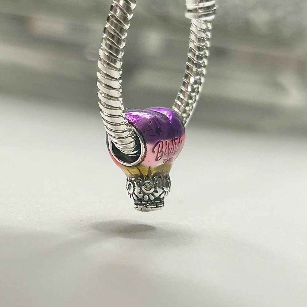 Happy Birthday Heart Balloon Charm - Picture 2 of 9